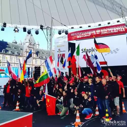 时代献礼 中国代表队荣获2019“林德杯”全球叉车大赛亚军