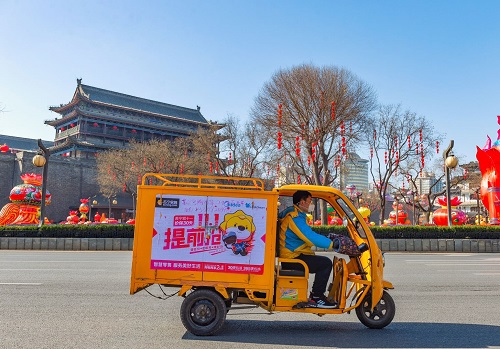 苏宁物流西安恢复半日达 快递小哥每天都会怎么过