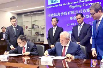 中远海运收购希腊铁路公司60%股权物流