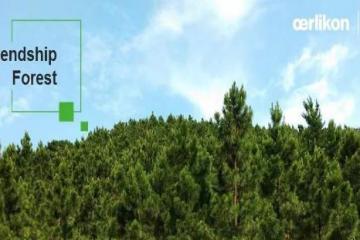 欧瑞康公司（Wuxi）与前程公司20周年合作回顾暨“友谊林”揭牌活动