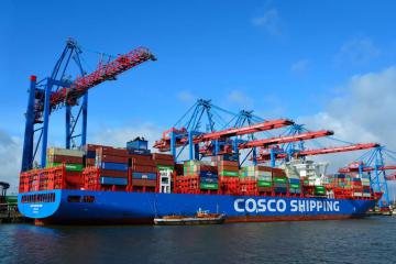 中远海运港口收购德国汉堡港Container Terminal Tollerort码头35%股份