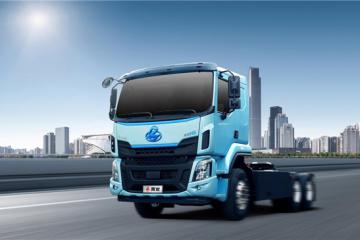 每趟多拉1.1吨，乘龙H5超轻版纯电牵引车助您“轻盈”创富