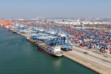 西部陆海新通道班列已累计发送货物突破500万标箱